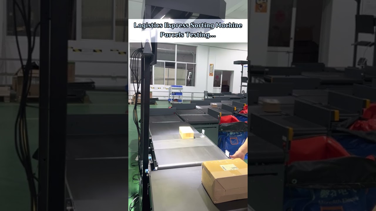 MonolithIoT express parcels dimensioning weighing scanning machine dynamic dws system.
