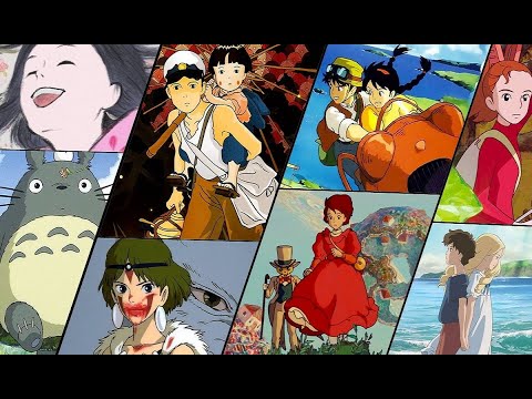 Studio Ghibli AMV Porter Robinson - Divinity ft  Amy Millan