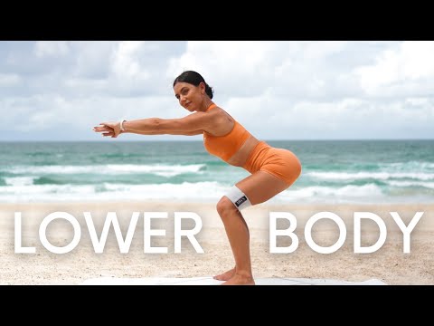20 MIN LEGS & BOOTY || Standing Lower Body Workout (Resistance Band)