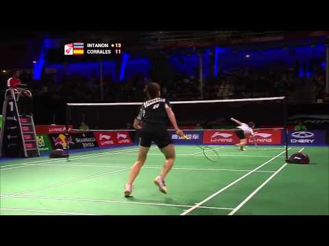 Day 2 - 2014 BWF World Championships - Ratchanok Intanon vs Beatriz Corrales