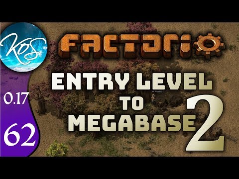 Factorio 0.17 Ep 62: SWIRLY PARKING - Entry Level to Megabase 2 - Tutorial Let's Play, Gameplay