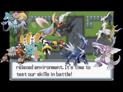 Let's Play Pokemon Light Platinum 47 - Sinnoh Legendaries