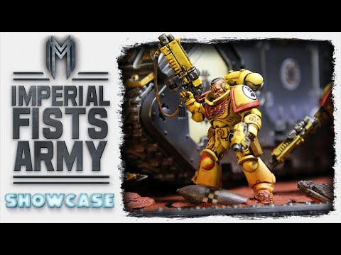 Imperial Fists Army - SPACE MARINES - ADEPTUS ASTARTES 40K