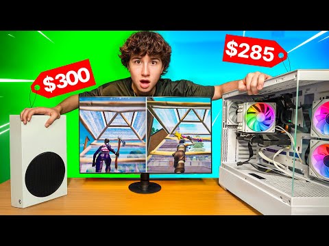 I Built A CHEAP PC To DESTROY The Xbox Series S