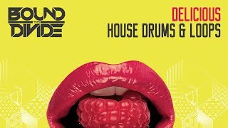 Video thumbnail for House Drum Samples - Delicious House Drums & Loops by Bound to Divide by Black Octopus Sound