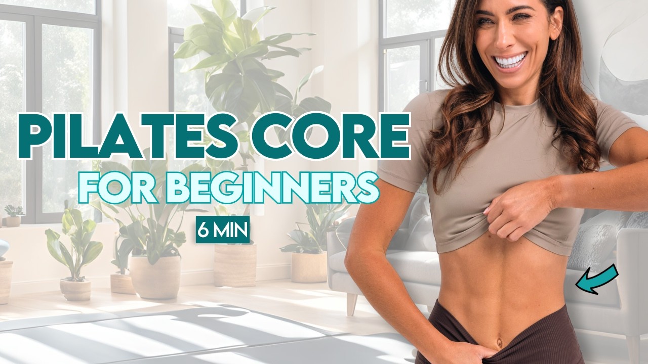 8 Min Pilates Abs for Beginners | No Equipment, Slow & Controlled - YouTube
