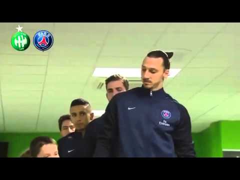 Zlatan Ibrahimović is loyal to his mascot