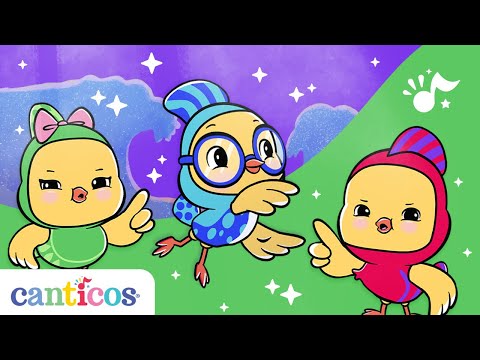 Canticos | Tres Pececitos se fueron a nadar / Three Little Fishies | Aprende Inglés