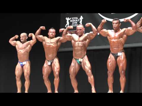 NABBA Worlds 2014 - Men 4 Comparisons
