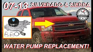 How to Replace the Water Pump on a 5.3L 2007-2014 Chevy Silverado GMC Sierra Yukon Suburban Tahoe