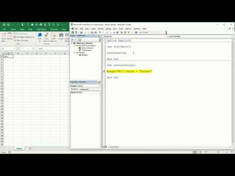 05 ENG VBA Excel   Calling subroutines from another subroutine