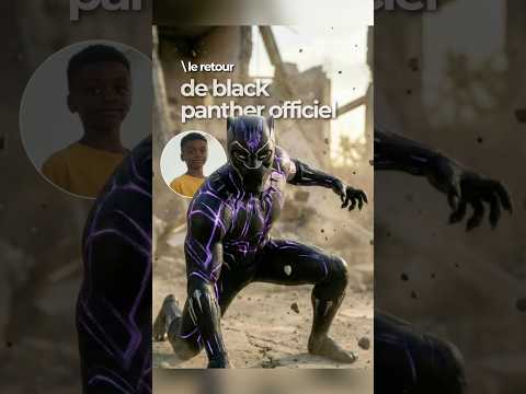 Black Panther est officiellement de retour ! #blackpanther3 #toussaint #tchalla #onregardequoi