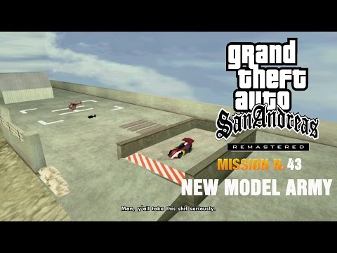 GTA: San Andreas HD REMASTERED Part 43 NEW MODEL ARMY Gameplay lets play XBOX 360 Walkthrough