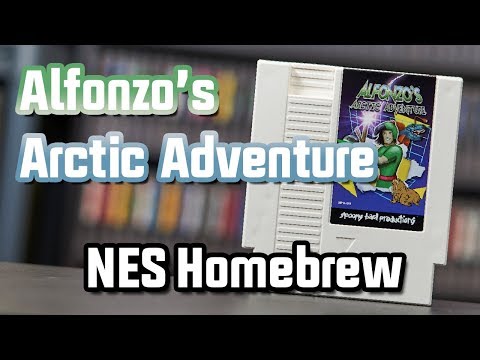 Alfonzo's Arctic Adventure (NES) - Quick Homebrew Review
