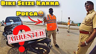 पुलिस ने मेरी बाइक को रोक लिया और फिर...? | Bike seize? | AtRides #cops #police #policevsbiker