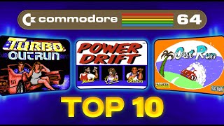 Top 10 Best Road Racing Games for Commodore 64