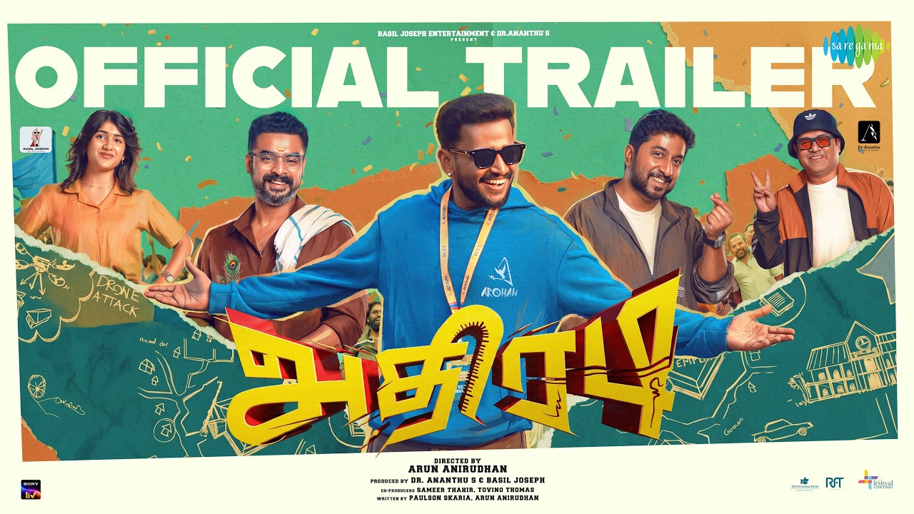 Athiradi (Tamil) - Official Trailer | Tovino Thomas | Basil Joseph | Arun Anirudhan | Vishnu Vijay