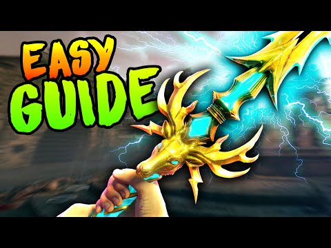EASY LIGHTNING STAG SWORD BUILD UPGRADE GUIDE! Citadelle Des Morts Easter Egg Tutorial/Walkthrough