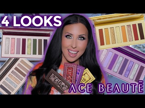ACE BEAUTE FLORAL COLLECTION | CALLA, BEGONIA, FLEUR, FLORA | 4 looks + swatches