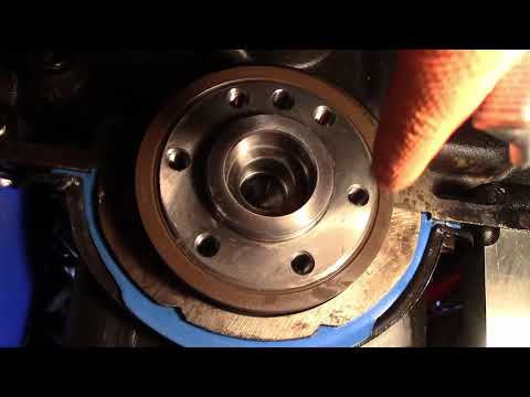 Replacing one piece rear main seal on BBC