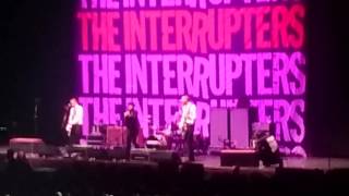 The Interrupters "This is the new sound/Haven't seen the last of me" 21.01.2017 Tauron Arena Kraków