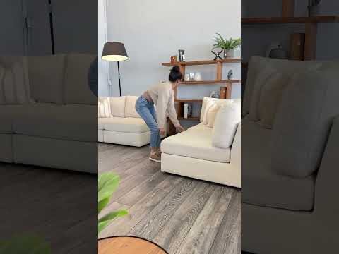 The COZIEST Modular Sofa Sectional ☁️✨ #modularsofa #modular