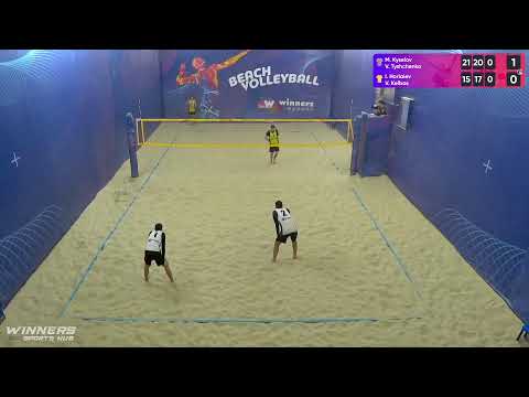 14:35 M. Kyselov / V. Tyshchenko - I. Horiaiev / V. Kelbas 31.12.2022 | Winners Beach Volleyball