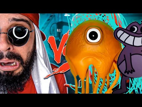 Stinger Flynn e Sheriff Toadster (garten of banban 3) vs Mussoumano - Batalha de rap