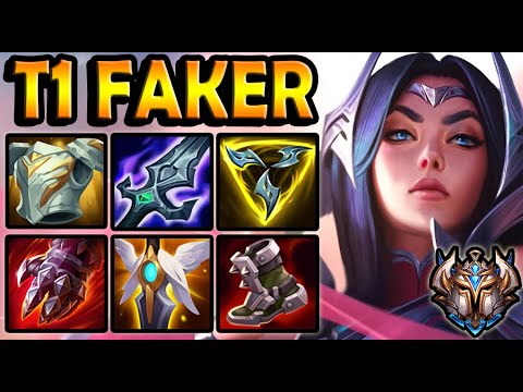 T1 Faker IRELIA MID vs ANNIE - Patch 10.25 Ranked Korea ✅