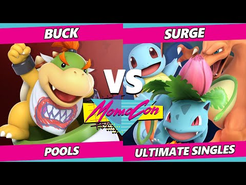 MomoCon 2023 - Buck (Bowser Jr.) Vs. Surge (Pokemon Trainer, Pyra Mythra) Smash Ultimate - SSBU