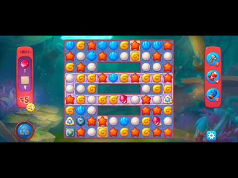 Fishdom Hard Level 11859 (with Double Lightning Booster) @choraelmin