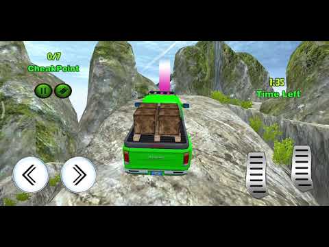 Level 5 { pickup truck driving simulator uphill 3D 2020 }