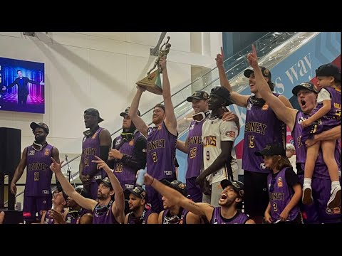 2023 NBL Champions Sydney Kings - Final moments and after game celebration 4K