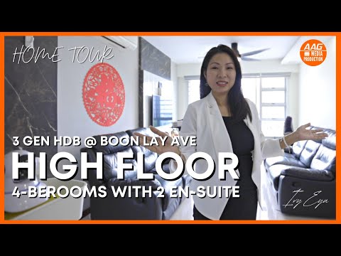 Singapore HDB Property Home Tour - 216A Boon Lay Ave @ Jurong West Estate | 3GEN Flat by Ivy Eyu