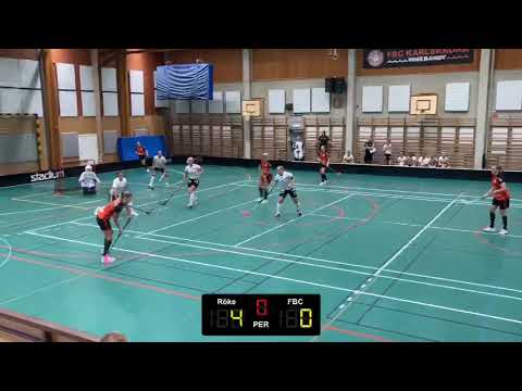 Höjdpunkter från FBC Karlskrona - Röke IBK (träningsmatch)