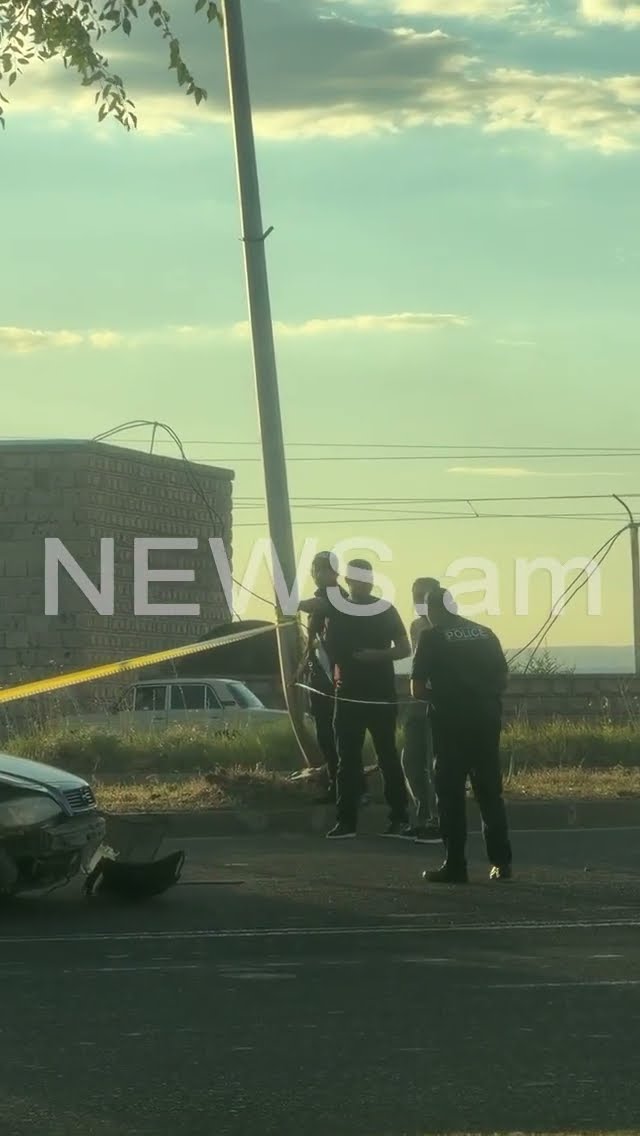 Վթար՝ Գյումրի քաղաքի սկզբնամասում