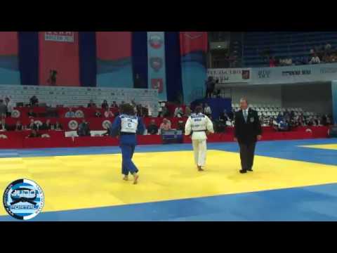 Judo Grand Slam Moscow 2013 Semifinal -48kg MENEZES SARAH (BRA) - MOSCATT VALENTINA (ITA)