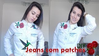 DIY: Jeans com patches