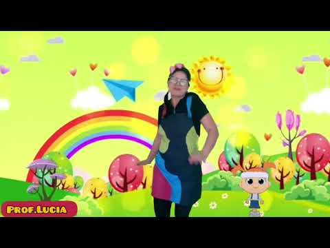 Por dentro, fora, alto, baixo sempre sou feliz!  Musicalização dia das crianças. Prof. Lucia.