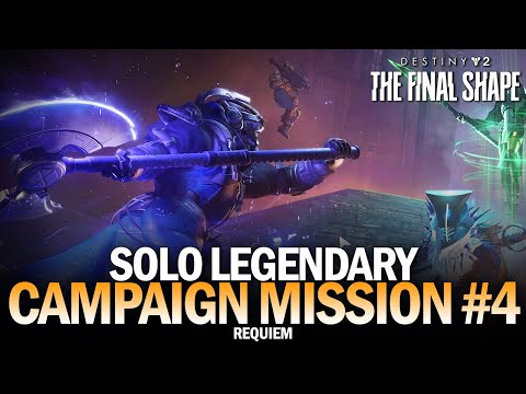 Solo Legendary Campaign - Mission #4 "Requiem" & Cutscene [The Final Shape]