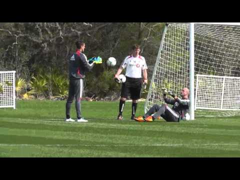 Stefan Frei and Milos Kocic in Orlando - 02/22/12