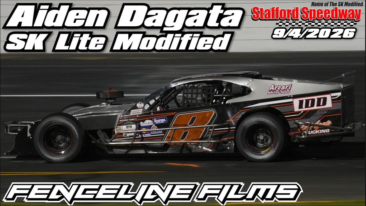 Aiden Dagata SK Lite Modified at Stafford Speedway