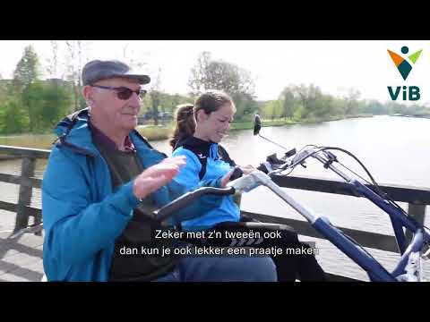 Fietsen met de buurtsportcoach van ViB op Bevrijdingsdag