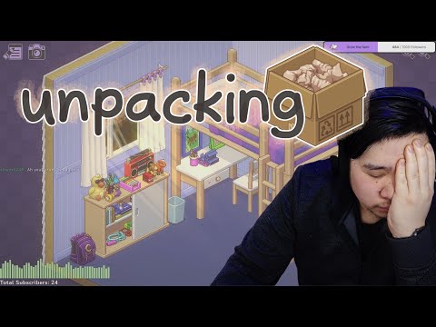 this game gave me EMOTIONAL DAMAGE | Unpacking