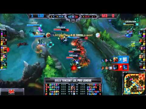 [Highlights] LGD Gaming vs Master3 Game 2 LPL Spring 2015 W2D3 LGD vs M3