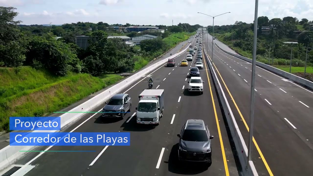 Apertura Viaducto - Proyecto Corredor de las Playas - Panamá