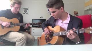 Pieter Pierrot & Roderick von Oven   Lewis & Clark Double Harmony Guitar Cover