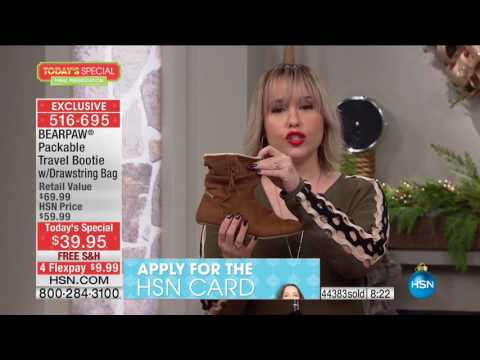 HSN | BEARPAW Footwear 12.01.2016 - 11 PM