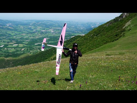 Flying the Kobuz 2.18 V2 by PS-Models | Slope Soaring with Dominik Lintner PS-Models