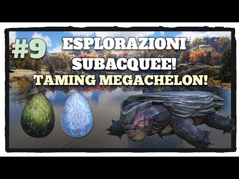 ESPLORAZIONI SUBACQUE! +Taming Megachelon! + Uova di Viverne Veleno! Ark Fjordur (ITA) - Server ep.9